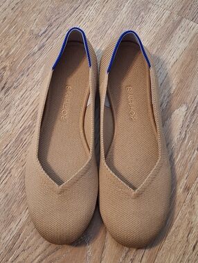 Rothy's The Round Flat In Camel - 8